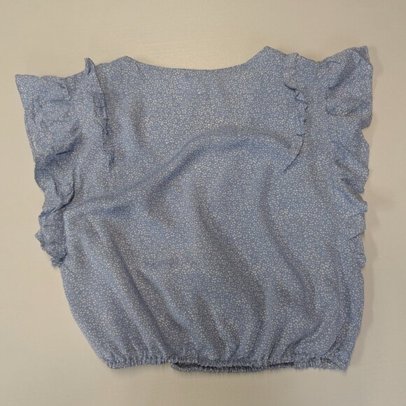 Ivy + Main Size Medium Crop Top Baby Blue - Picture 8 of 12